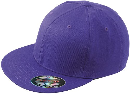 Myrtle Beach Uni Cap Flexfit Flatpeak, purple, L/XL, MB6184 pu Preisvergleich