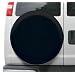 Classic Accessories 75387 Black Universal Fit Spare Tire Cover, Fits wheel diameter 30" - 33"
