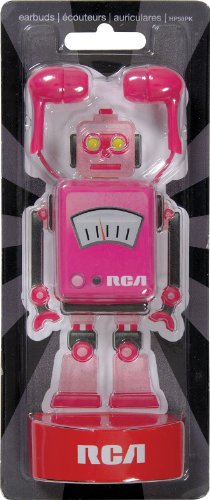 RCA HP58PK 10mm In-Ear Buds (Pink)
