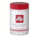 illy Caffe Normale Whole Bean (Red Top) Coffee, 8.8 Ounce Tins (Pack of 2)