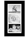 Malden Manhattan 5 by 7-Inch Black Wall Frame 3 Opening