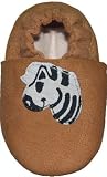 Tibet PLATEAU soft soled infant full grain leather baby shoes zebra