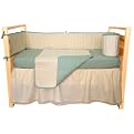 Tadpoles Sage Organic Terry & Waffle 4pc Crib Set