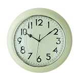 Premier Housewares Kitchen Wall Clock, Cream