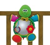 Edushape Turtle Shaped Soft Mirror Crib Toy