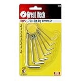 Buy [Price is for 1 Set of 7]Great Neck Metric 7 Piece Hex Key Wrench Set. Comes with... by Great Neck
