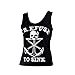 Lookatool Women Boat Anchor Skull Printing Vest Sleeveless Blouse Tank Tops (XL)