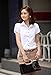 Women Summer Short Sleeve Shirt Casual T Shirts Black White Formal Work Wear Tops