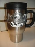 NEW ENGLAND PATRIOTS...NFL OFFICIAL STAINLESS STEEL THERMO