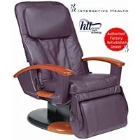Eggplant Leather HT-130 Human Touch Massage Chair Recliner