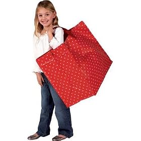 Jumbo Bag Red Spotty - Color: Red