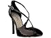 oh DEER! Women's Gellato Peep Toe Pump,Black,6 M US