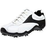 ECCO Men's Casual Cool Hydromax Golf Shoe,White/Black,45 EU (US Men's 11-11.5 M)