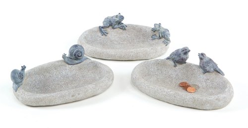 Set of 3 Garden Bird Feeders