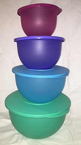 Tupperware impressions 4pc bowl set