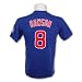 Majestic Chicago Cubs #8 Andre Dawson Royal Blue Hall Of Fame Player T-shirt (X-Large)