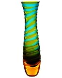 Decorative Vase - Carved Stripe Vase (Pack of 2 pcs)