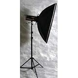 DMKFoto 300ws Monolight Portrait Kit with Stand and Softbox