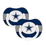 Sports Pacifiers 2 Pack Safe BPA Free (Dallas Cowboys)