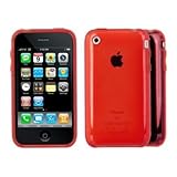 Speck Products IPH3G-SEE2-RD SeeThru Hard Plastic Case for iPhone 3G, 3GS ( ....