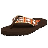  : Teva Women's Mush Sandal,Plaid Orange,6 M US