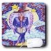 Cindy Thorrington Haggerty Red Hat Art - Its All About Me Guardian - Mouse Pads