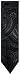 Men's Donald Trump Signature Collection Necktie Neck Tie Silk Black and Silver