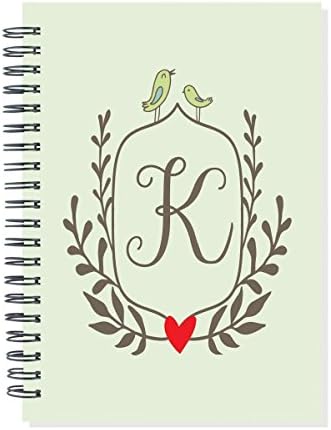 2016 2017 Personalized calendar or planner, your initial on the cover, start any month and year