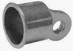 Midwest Air Tech #328550B 1-3/8' Aluminum Rail End Cup