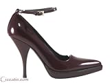 Prada Women's Patent Pointed Platform Heels Shoes