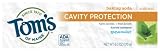 Toms of Maine Natural Care Fluoride Toothpaste, Anticavity, Spearmint, 6 oz (170 g) (Pack of 6)
