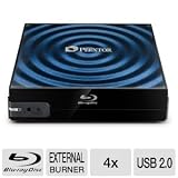 PLEXTOR BD-ROM DRIVE - 24X (CD) / 8X (DVD) / 4X (BD) - USB 2.0 - EXTERNAL