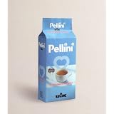 Pellini Decaffeinato UIK Ground Coffee 8.8oz/250g 2 Pack
