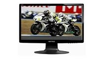 HannsG HH222DP 55.9 cm (22 Zoll) widescreen TFT Monitor (VGA,DVI, Kontrastverhältnis 1000:1, Reaktionszeit 5ms) schwarz