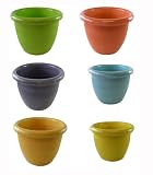 Keramičke Pasteli lončanica Set - Keramički lončanica Set pastelnih boja (6 boja Planters)) Ceramic Pastel Flower Pot Set - Ceramic Flower Pot Set Pastel Colors (6 color Planters))