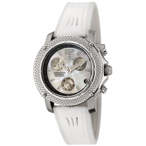 Invicta Women's 0148 II Collection Chronograph White Silicone Watch