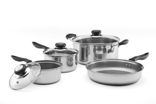 Arcosteel 7 Piece Stainless Steel Cookware Set product image