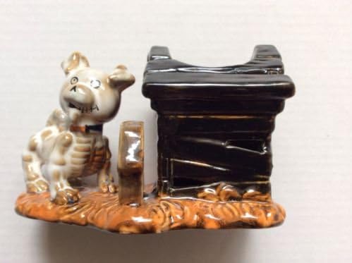 Yankee Candle 2013 Boney Bunch Bonesy The Dog W/Doghouse Votive Holder