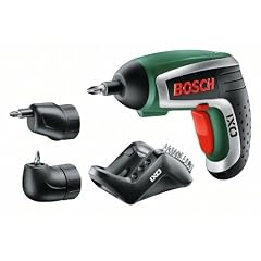 Bosch Akku Schrauber IXO IV Set mit Winkel- und Exzenteraufsatz