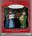 1998 Munchkinland Mayor and Coroner set of 2 Wizard of Oz Hallmark Keepsake Ornaments