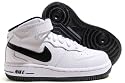Toddler's Nike Air Force One Mid (White-Black)