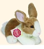 Eigenschaften TEDDY HERMANN  / Hase sitzend braun/weiß