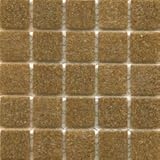 Classic Oak 12 x 12 Inch Kitchen & Bathroom Backsplash Mosaic Brown Glass Tile (10 Sq. Ft./Case)