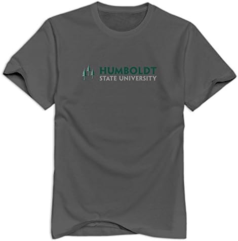 DeepHeather Humboldt State University 100% Cotton T Shirts For Men Size L