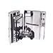 PlayStation 3 Skin (PS3) - NEW - SILVER CHROME MIRROR system skins faceplate decal mod