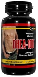 DHEA 100 - 60 Capsules Pre-Cursor Hormone Support Testosterone Booster 100mg