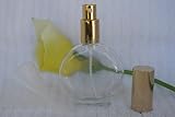 1 Oz Empty Refillable Circle Glass Perfume Bottle Atomizer 30 Ml