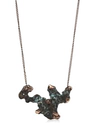 Low Luv by Erin Wasson "Holiday" Patina Salt Lake Pendant Necklace