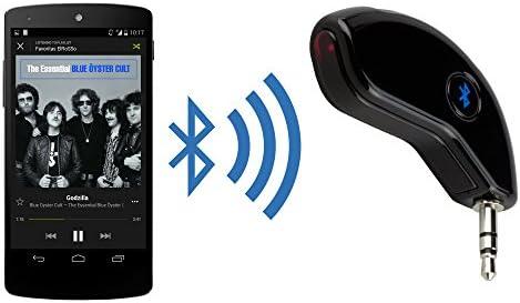BoxWave BlueBridge LG KS10 Wireless Bluetooth Car Stereo Audio Adapter/Receiver (3.5mm Aux Input Jack) for Hands Free Music Streaming or Calling for All Apple, Samsung, Android Smartphones, Tablets, MP3 Players and More!