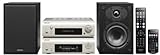 Denon D-F109N Stereo Kompaktanlage (2x 65 Watt, Internetradio, DLNA, AirPlay, UKW, App Steuerung) premium silber/schwarz